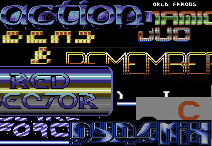 c64_logos_groups Bekannte Crackinggruppen von damals.