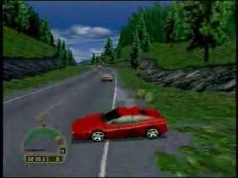 The Need for Speed: Auf dem Bild nur anhand der Anzeige links zu erkennen: Schon 1994 musstet ihr vor der Polizei flüchten.