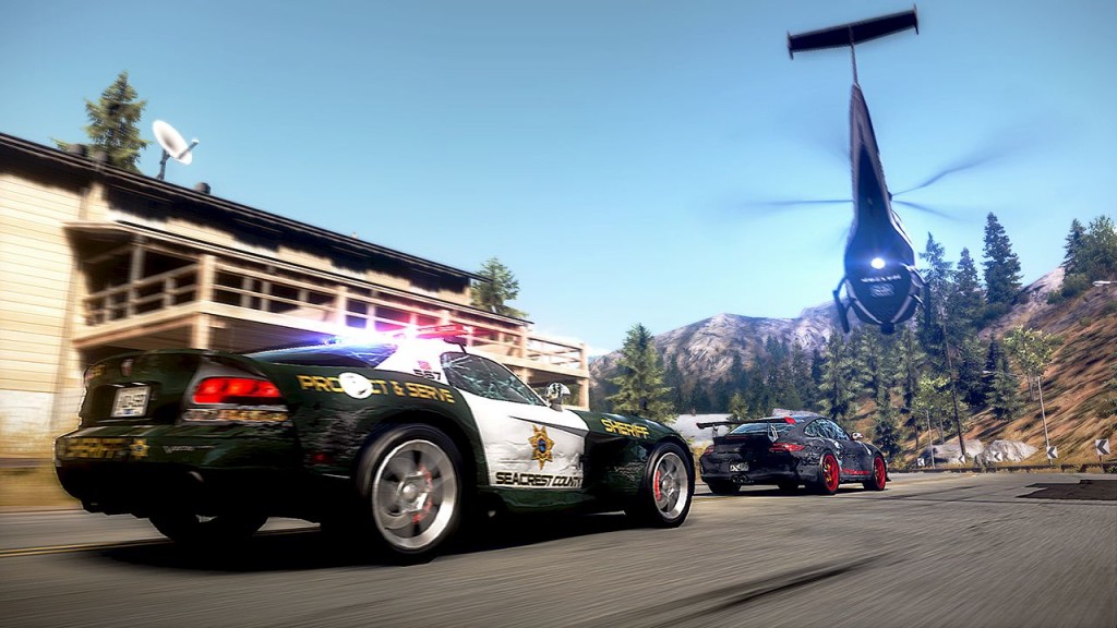 Need for Speed Hot Pursuit: Action auch auf der Seite der Polizei.