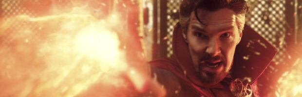 Benedict Cumberbatch as Dr. Stephen Strange in Marvel Studios' DOCTOR STRANGE IN THE MULTIVERSE OF MADNESS. Photo courtesy of Marvel Studios. ©Marvel Studios 2022. All Rights Reserved.