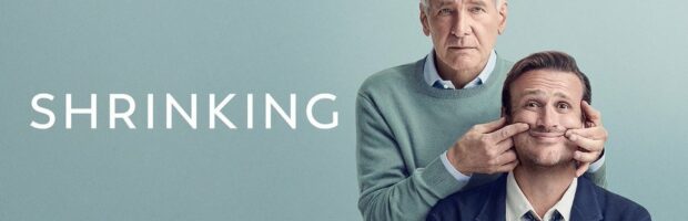 Poster für Shrinking mit Harrison Ford und Jason Segel