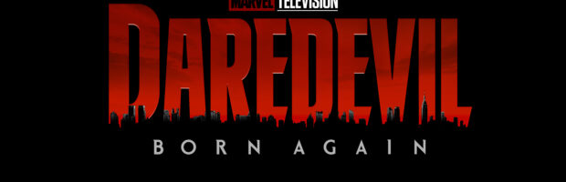 Logo der Serie Dare Devil Born Again Rot auf Schwarz